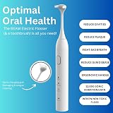 Beam Electric Dental Flosser for Teeth - 3 Minute Flossing with 3 Months Heads view 7