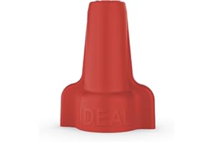 IDEAL INDUSTRIES IDEAL Electrical 30-452 Wing-Nut 452 Wire Connector, Red (Pack of 100)