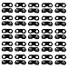 USPEEDA 25pcs 3/8" Chainsaw Master Link Repair Preset Straps for 050-058 Stihl 33R Windsor 50A Oregon #72#73 Husqvarna H51 S51 H47 S47 H46 S46 H80 S80 primary