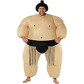 Morph Sumo Wrestler Inflatable Costume, Inflatable Sumo Costume, Blow Up Halloween Costumes For Men, Halloween Costumes Men