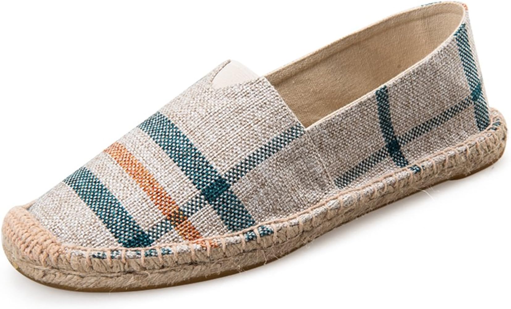 canvas espadrille flats