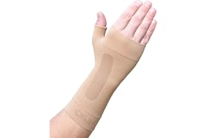 OrthoSleeve WS6 Compression Wrist Sleeve/Carpal Tunnel Wrist Brace, Supports Pain and Strain and Fatigue