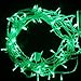 HDE Linkable LED String Lights Holiday Home Fairy Multifunction Wedding College Dorm Room Craft Decoration Expandable Rope Lights (100 Micro LEDS - Green)