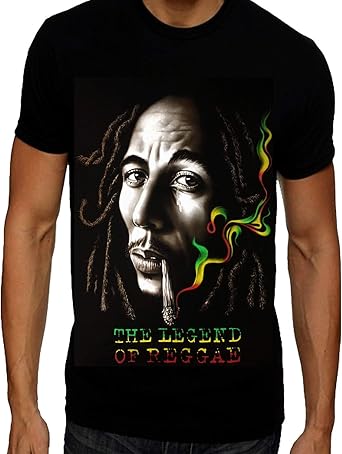 bob marley camiseta