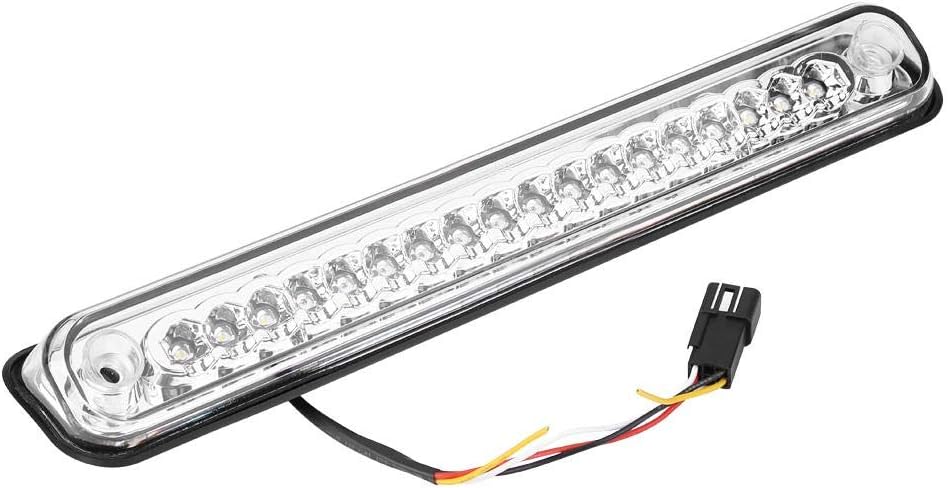 Car 3rd Brake Light, Akozon LED Clear Lens for Silverado C/K 1500 2500 3500 1994-1999