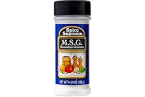 Spice Supreme M.S.G. Monosodium Glutamate, plastic shaker, 4.25-oz.