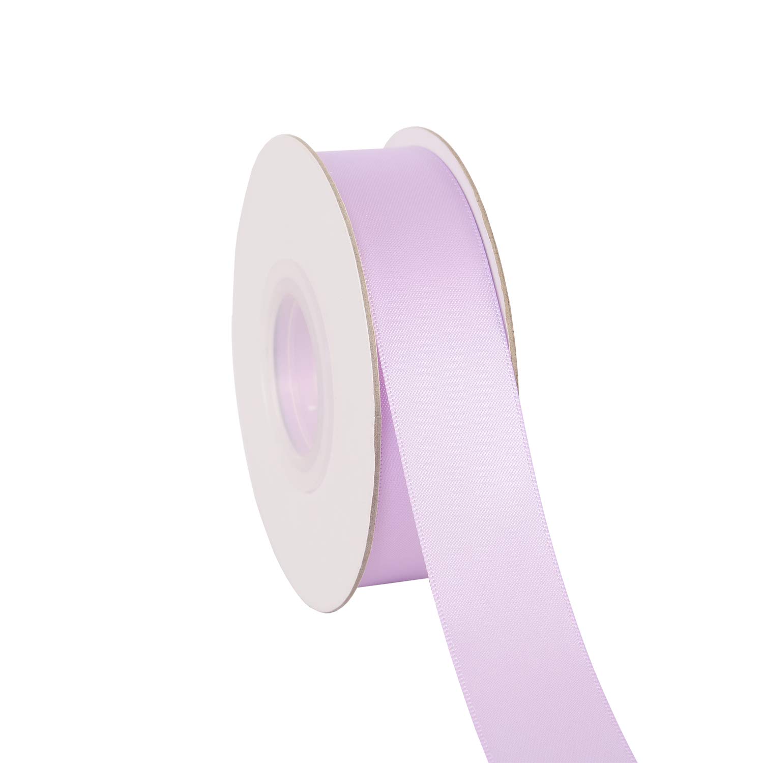 Ribbonitlux 25mm Wide Double Face Satin Ribbon 22 Meters (430-Lavender, Set for Gift Wrapping, Party Decor, Sewing Applications, Wedding and Craft
