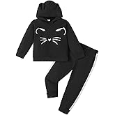 Mioglrie Girls Clothes 4T 5T Fall Winter Girl Outfit Toddler Girl Clothes Size 6 7 8 Sweatshirt Pant Clothing Sets