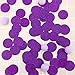 Purple Paper Table Confetti Circle Dots Glitter Table Scatter Confetti Wedding Bridal Shower Baby Shower Birthday Party Confetti Decorations, 200pc