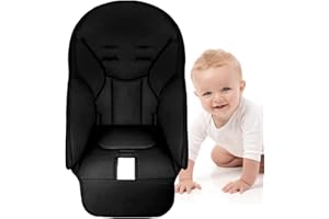 SHAKVEN PU Leather for Baby Dining Chair | High Chair Covers for Toddler Kids,Padding Seat for Kids Chairs,Easy to Install Replacement Cushion High Chair Covers for Toddler Kid