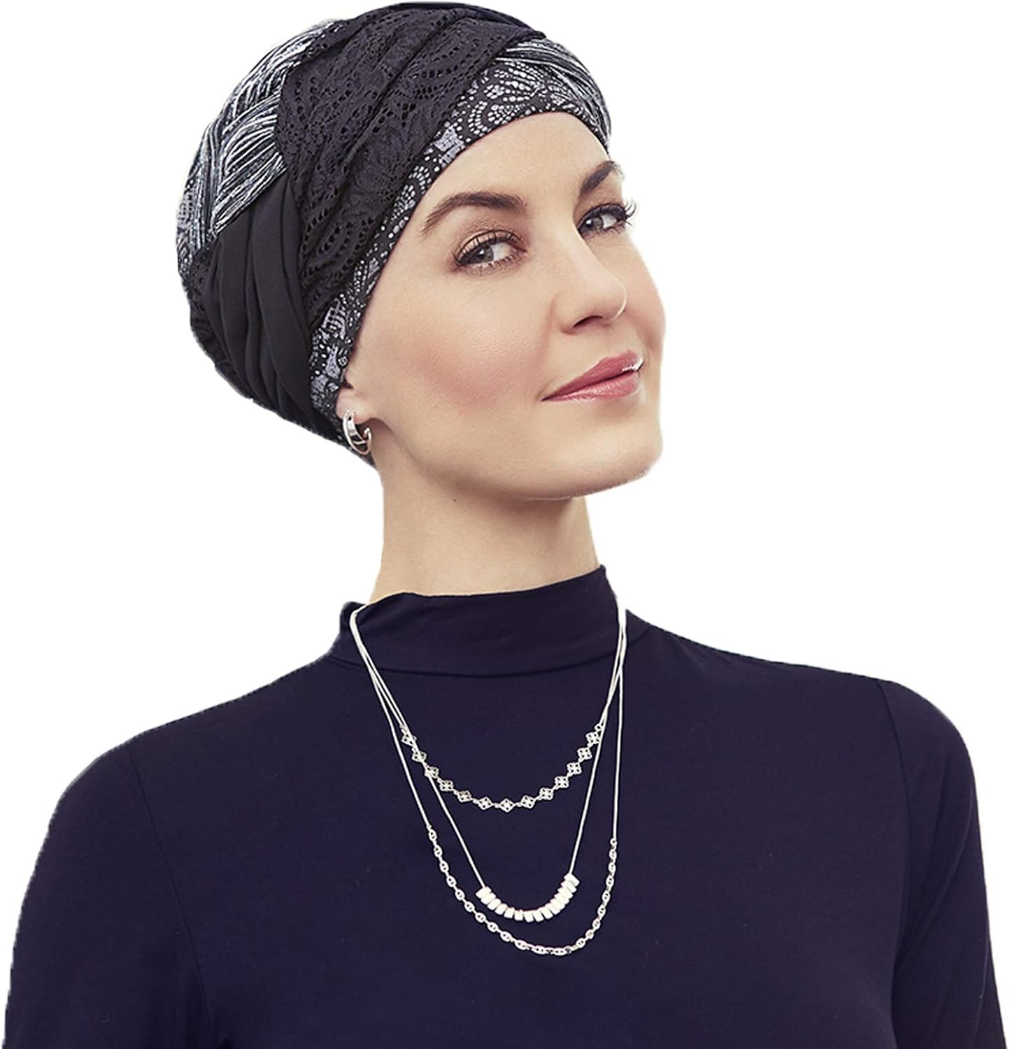 Christine headwear Turbante chemioterapia in viscosa di bambù Yoga lencicol  Donna Moda