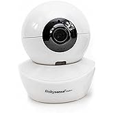 Babysense Add-On Camera for Video Baby Monitor V43, Adjustable Night Light, Lullabies, and White Noise (Not Suitable for HDS2 Models)