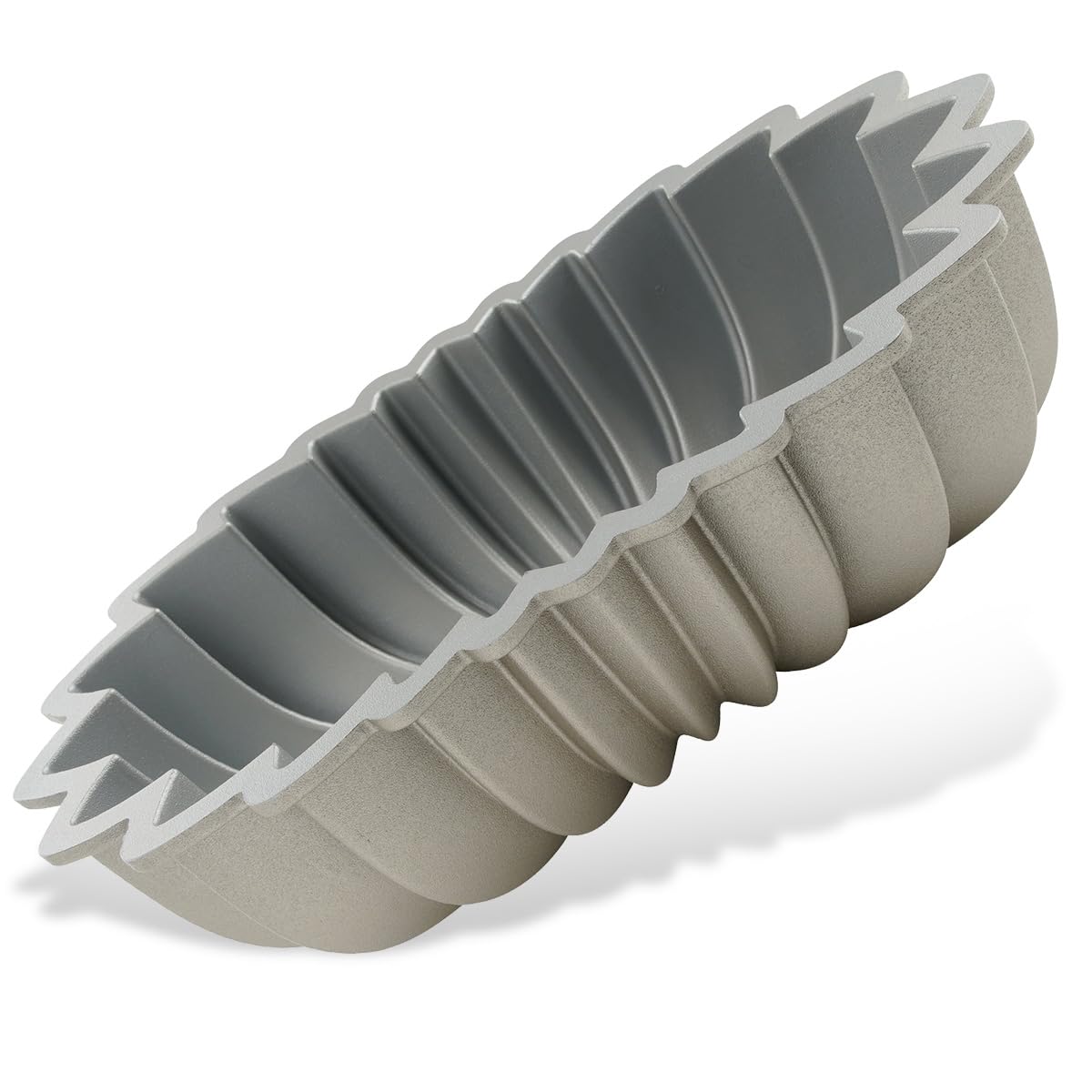 Dr. Oetker Sensation Round/Oval Cake Mould, Diameter 27.5cm, Cake Tin, Loaf Tin, Non-Stick, Festive Design, Baking Art for Impressive Creations, Colour: Cream/Metallic