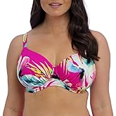 Fantasie Swim Women's Carabelita Underwire Gathered Full Cup Bikini Top