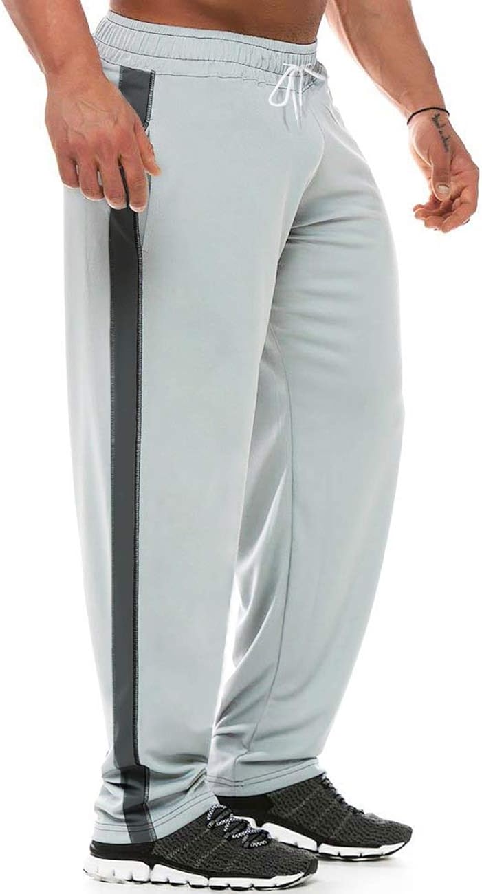 Men's Baggy Pants for Yoga Workout Gym Mesh Lightweight Quick Dry ...