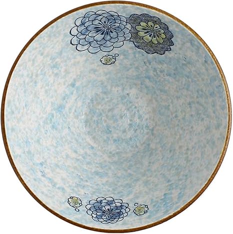 Amazon 和風セラミックボウルラーメンスープボウルボウルボ ウルボ ウルホームフルーツサラダボウル麺ボウル多機能食器 Size 9 Inch 仕切り皿 オンライン通販