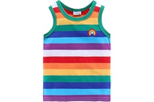 Mud Kingdom Boys T-Shirts Rainbow Stripe