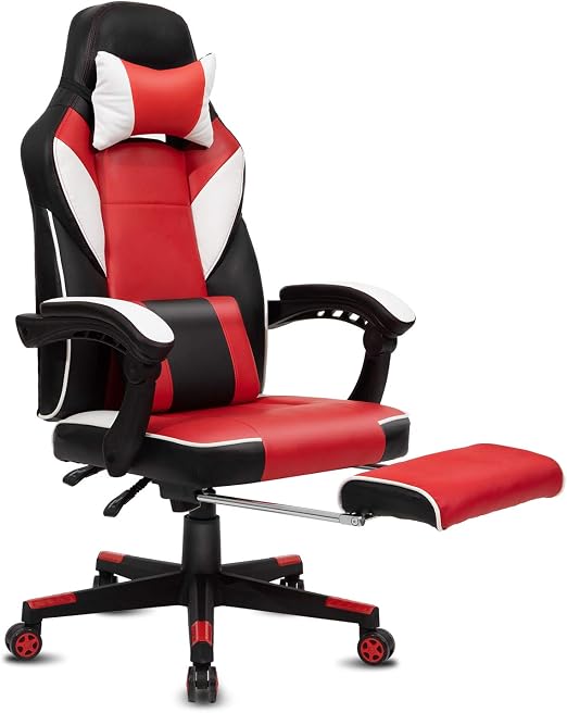 Video Game Chairs Sports Outdoors Height Adjustable Ergonomic Office Desk Chair Modern Depo High Back Swivel Gaming Chair Recliner With Bluetooth 4 1 Speakers Lumbar Support Headrest Black Octopusintl Com