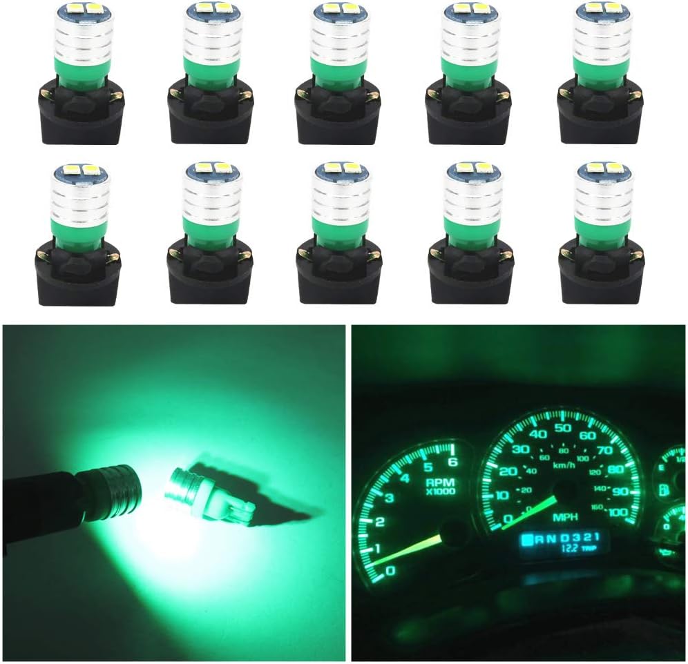 Car & Truck LED Light Bulbs 20x Yellow RV T5 Blub NEO Dash