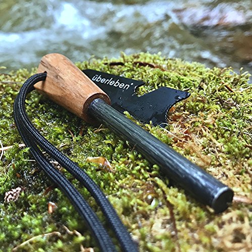 berleben-Znden-Fire-Starter-516-38-or-12-Thick-Bushcraft-Fire-Steel-with-Handcrafted-Wood-Handle-12000-20000-Strikes-Traditional-Survival-Ferro-Rod-Neck-Lanyard