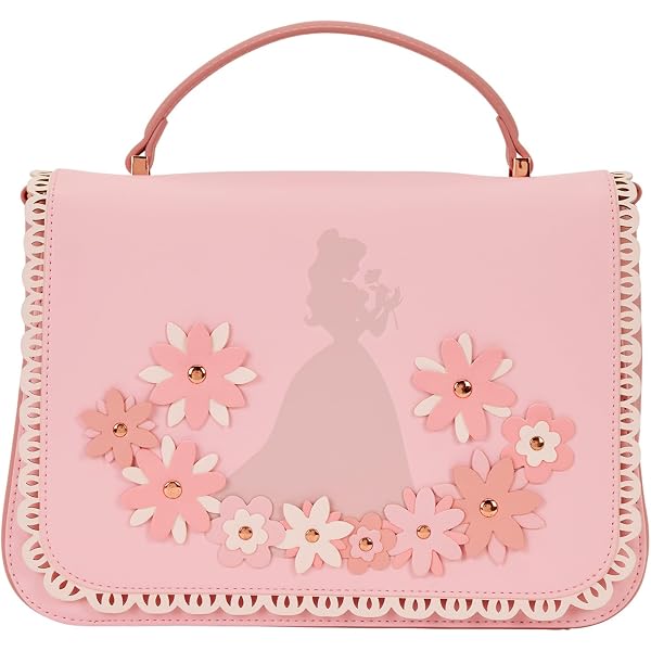 Amazon.com: Loungefly Disney Princess Stained Glass Crossbody Bag