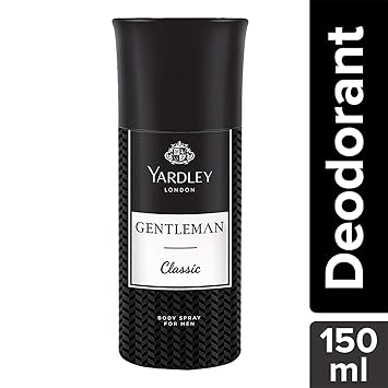 Yardley London Gentleman Classic Deo for Men, 150ml