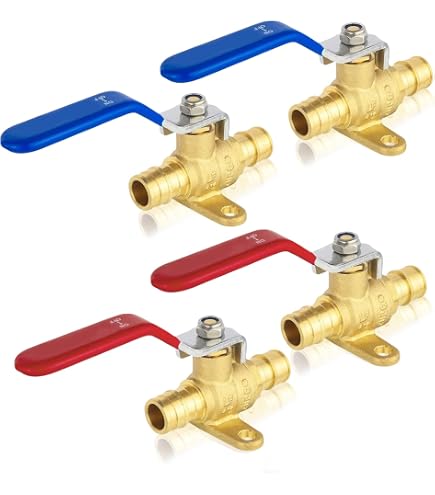 thumbnail image 2 of GUOFIS 3/4-Inch PEX-A Expansion Ball Valves - 4-Pack Full Port Brass Valves For Hot & Cold Water 2 of 11