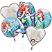 Little Mermaid Balloons - Ariel Balloon Bouquet - 5 Balloons