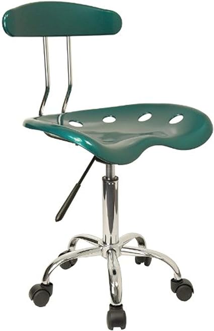 Flash Möbel Vibrant Apple Grün und Chrom Computer Aufgabe Stuhl mit
