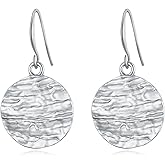 YKKZART Gold Earrings 14k Gold Plated Hoop Earrings Dainty Pearl hoop Disc Coin Bead Starfish Teardrop Circle Dangle Drop Earrings for Women Hypoallergenic Jewelry Gifts