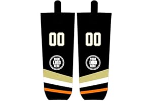 Custom Hockey Sock with Personalized Number Logo Professional Practice Ice Hockey Team Training Socks for
