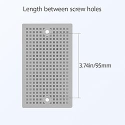 LeMotech 2pc Mounting Plate for Junction Box, ABS