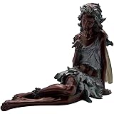 Wowser Outdoor Decor Large Bronze-Tone Cast Resin Fairy Statue, 19 Inches
