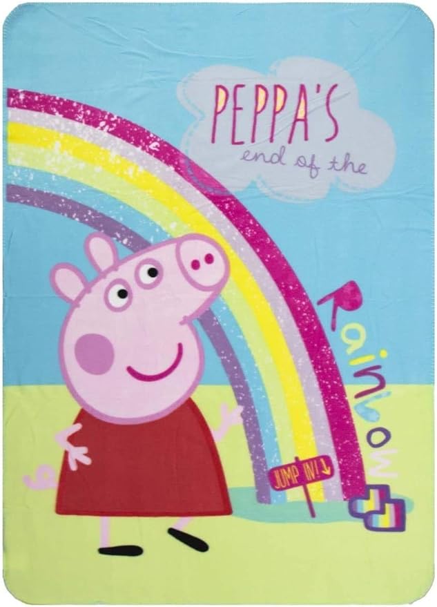 Peppa Pig Kids Fleece Blanket 100 x 140 cm Kitchen & Dining