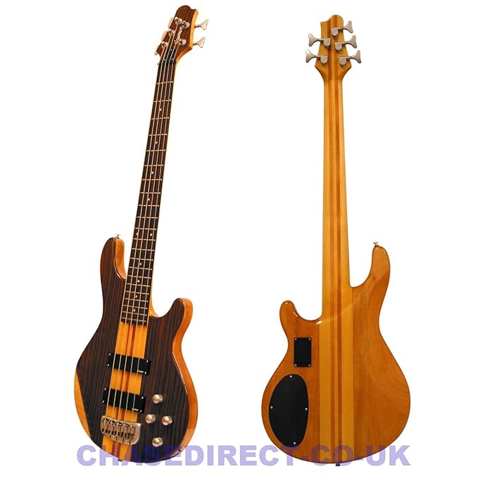 Guvnor by Chase GB705 Electric Bass Guitar 5 String Amazon.co.uk Musical Instruments