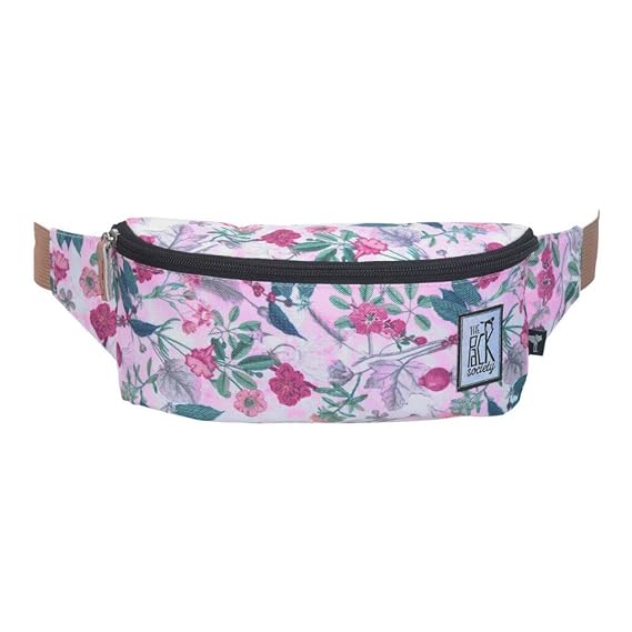 The Pack Society Rosa Botanical Bum Tasche