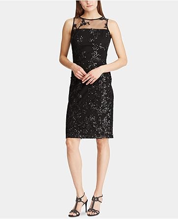 black shift cocktail dress