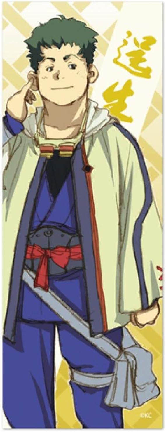 Amazon Co Jp クラブティー Clubt 甲鉄城のカバネリ 逞生 原案イラスト マイクロファイバーフェイスタオル ホワイト ホワイト 服 ファッション小物