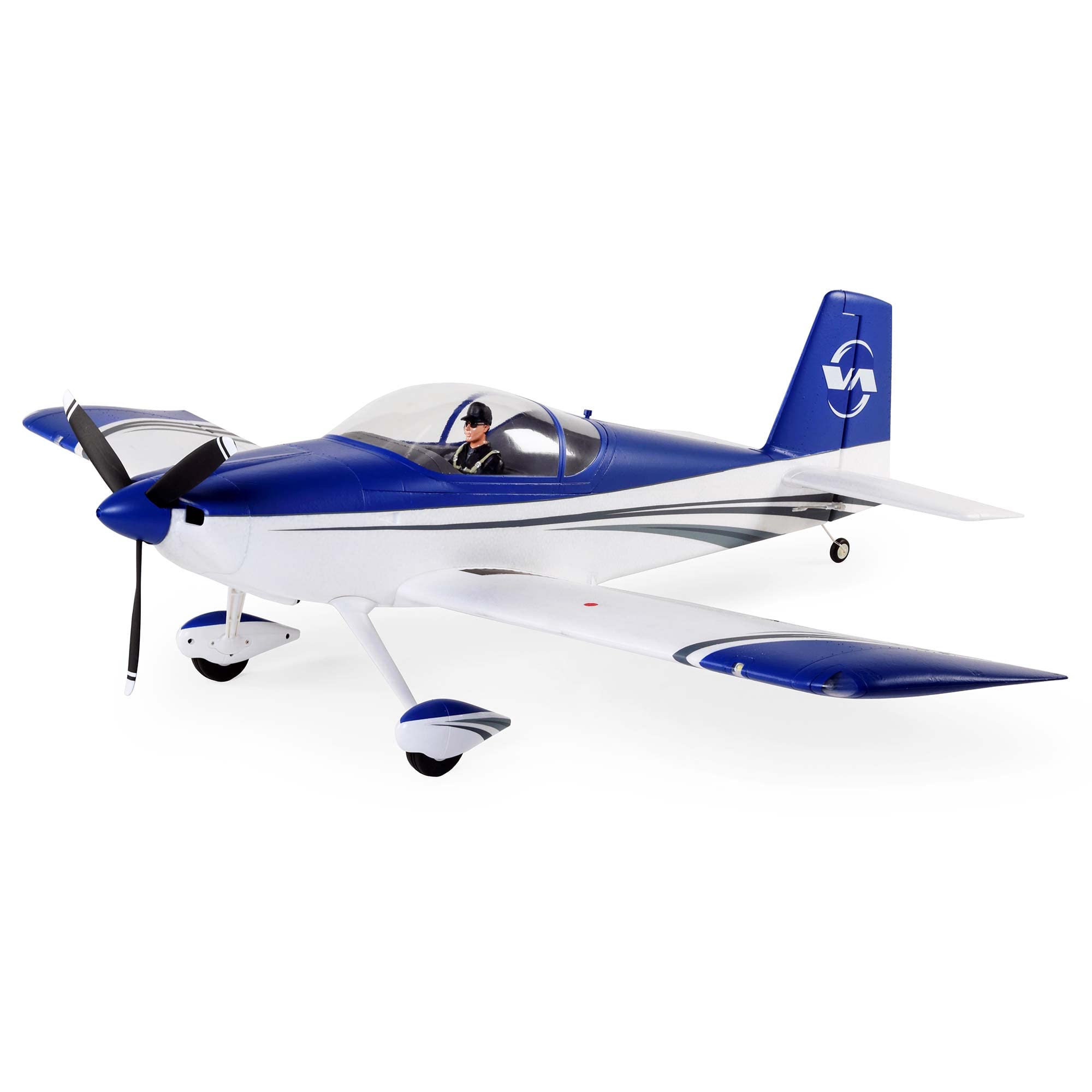Photo 1 of E-flite RC Airplane RV-7 1.1m BNF Basic Transmitter Battery and Charger Not Included with Safe Select and AS3X EFL01850