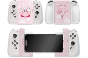 IFYOO SGSX1 Ergonomic Grip and Stand Combo Set for Switch Joycon Controller, for iPhone, Grip Case Holder Bracket for Joy Con - XZKB