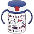 Richell Aqulea outing straw mug 200ml Navy