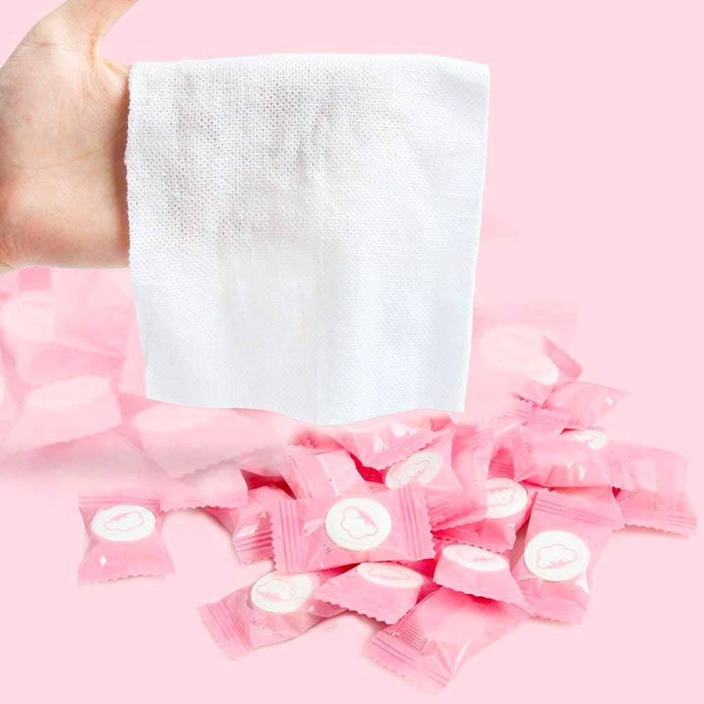 Disposable Facial Coin Tissues