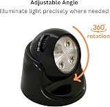 Auraglow Battery Operated Motion Sensor Light Indoor Outdoor PIR LED Wall view 6