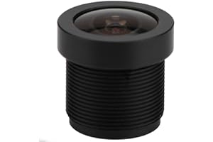Richer-R CCTV Lens,2.1mm Camera Lens 150° Wide Angle IP Camera Lens for 1/3in & 1/4in CCD Chips