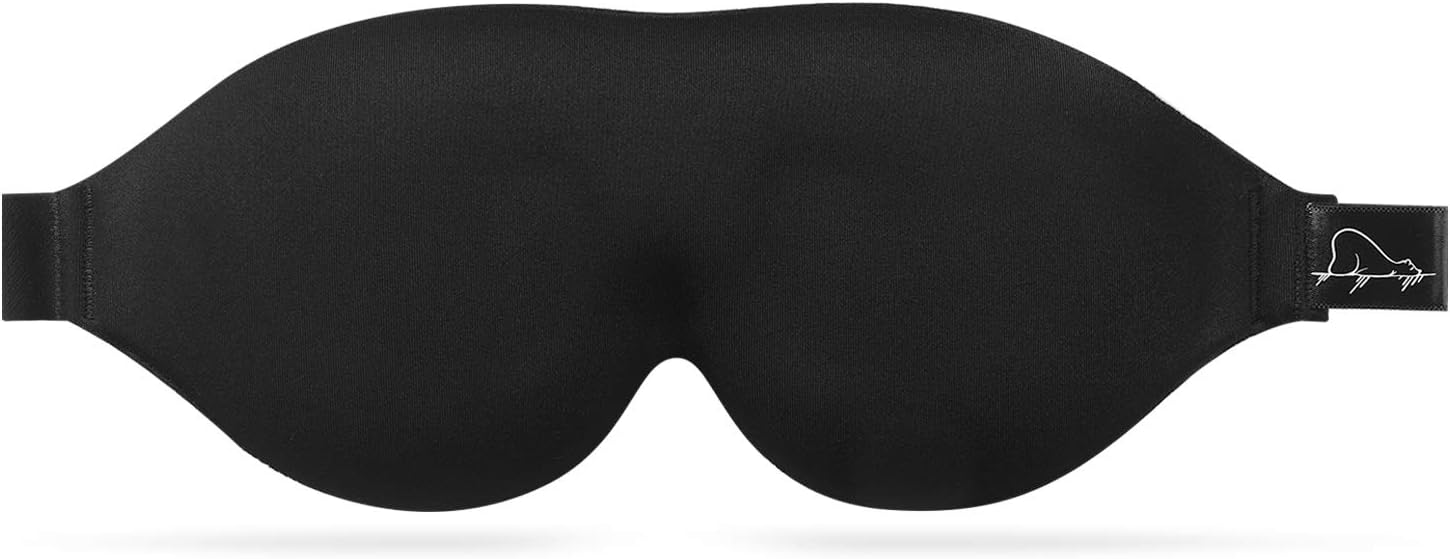 Alaska Bear Natural Silk Sleep Mask Hypoallergenic Super Smooth Eye