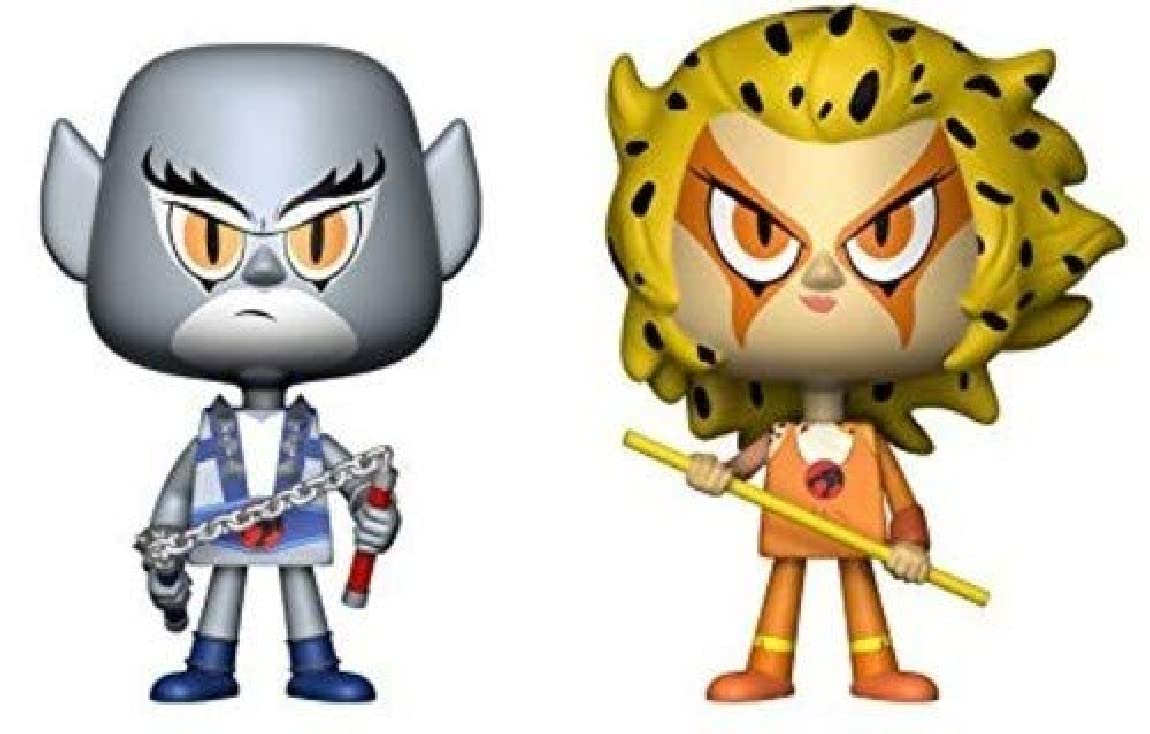 Funko 24566 "Thundercats Panthro and Cheetara" Vinyl Figure, 4 Inch