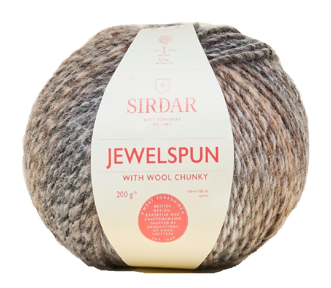 Sirdar Jewelspun Chunky with Wool, Ocean Moon, 200g