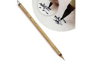 QI MING WEN FANG QingChang Chinese Calligraphy Brush Set - Sumi Ink Brush Pens for Small Regular, Running & Cursive Script, Japanese Kanji - 1pc