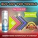 Coolway Microfiber Cooling Towel, Red