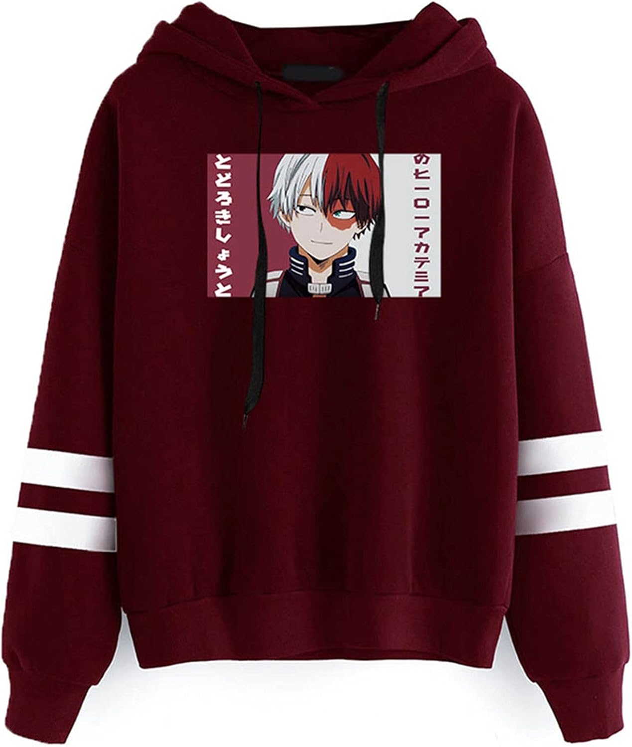 Gaosaili My Hero Academia Hoodie Todoroki Ladies Idea Design Printed Graphics Long Sleeve